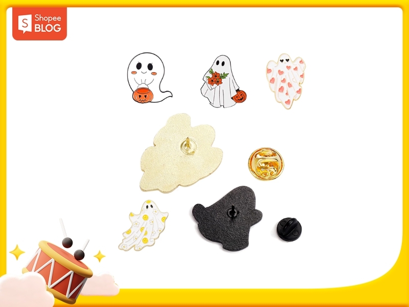 Ghim áo Halloween