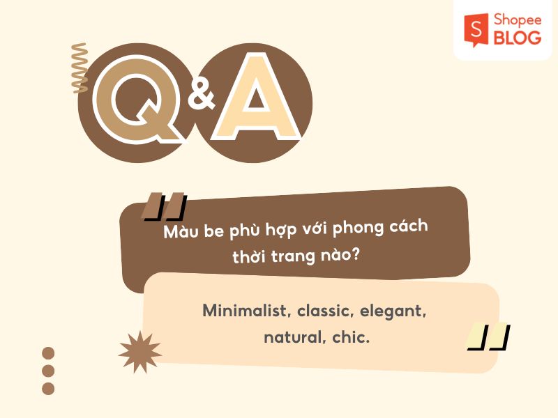 Tạo phong cách với màu be