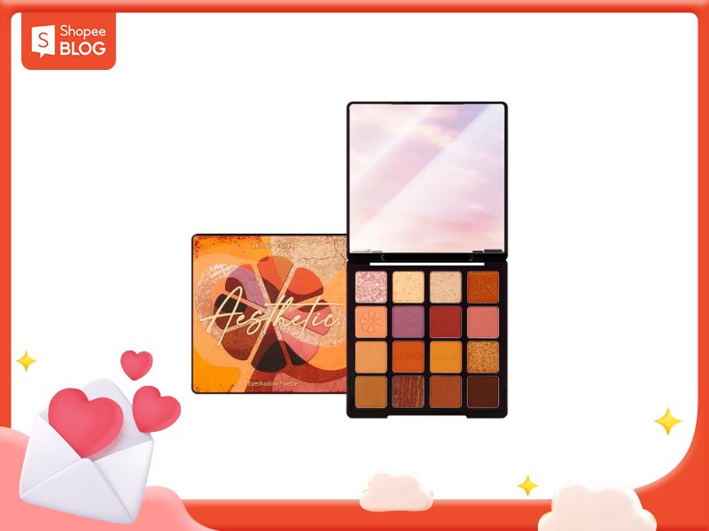 Bảng phấn mắt cho người mới bắt đầu Lemonade Aesthetic Eyeshadow Palette