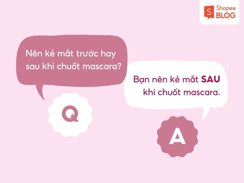 Giải đáp thắc mắc về cách kẻ mắt