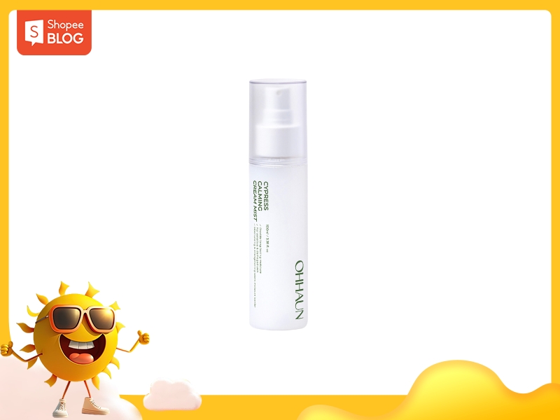 xịt khoáng Ohhaun Cypress Cream Mist