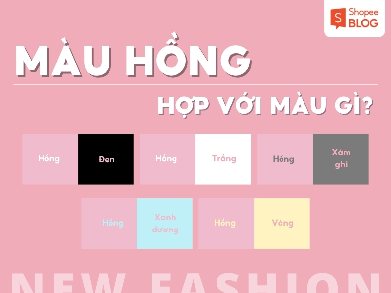 5 gợi ý phối đồ màu hồng cực sành điệu 