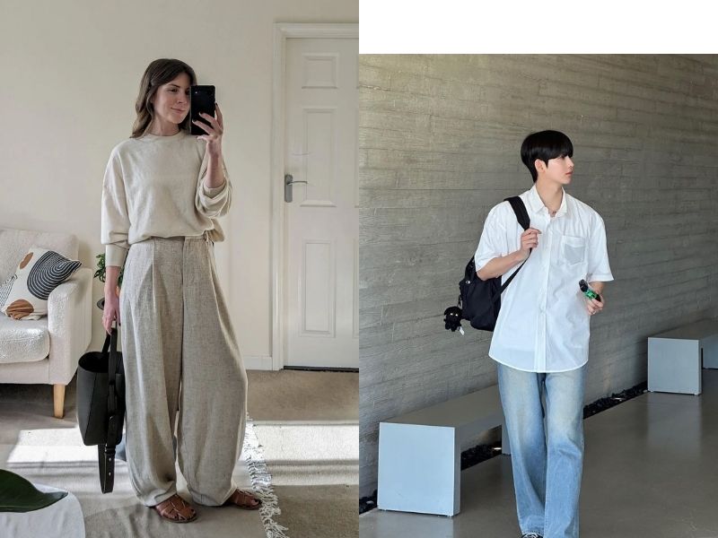 Nam và nữ size L