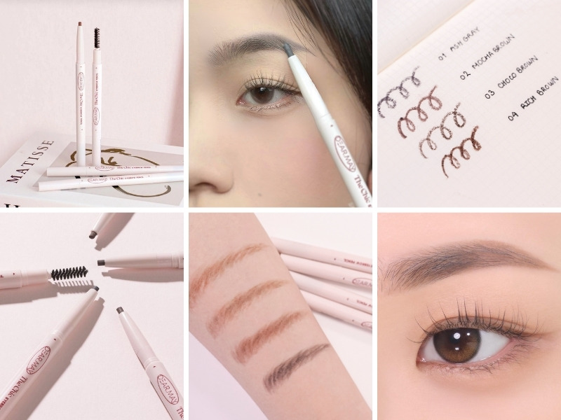 Bút kẻ lông mày lâu trôi Dearmay The Chic Eyebrow