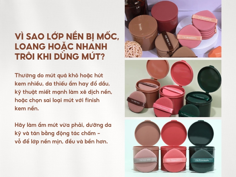 Nguyên tắc chọn mút phù hợp với nhu cầu sử dụng