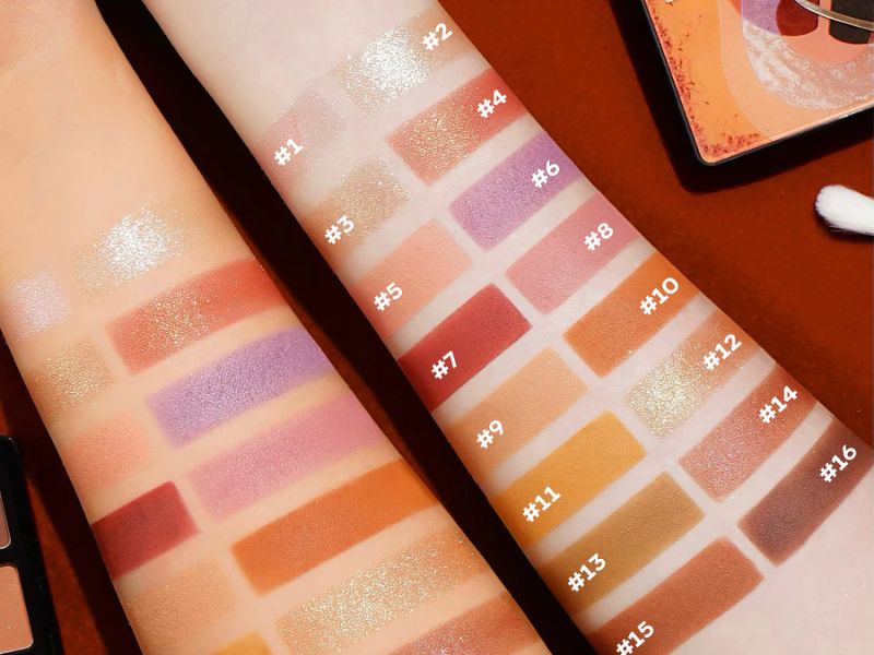 Bảng phấn mắt cho người mới bắt đầu Lemonade Aesthetic Eyeshadow Palette