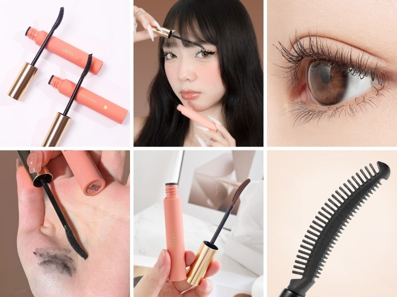 Chuốt mi Ukiss Eyelashes Base Fireworks Dance