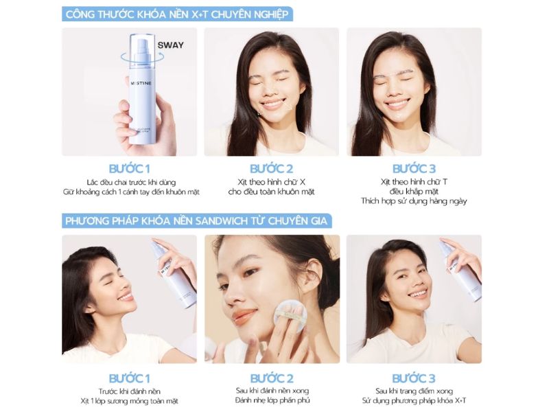 Các cách xịt khóa nền cho da dầu hiệu quả 