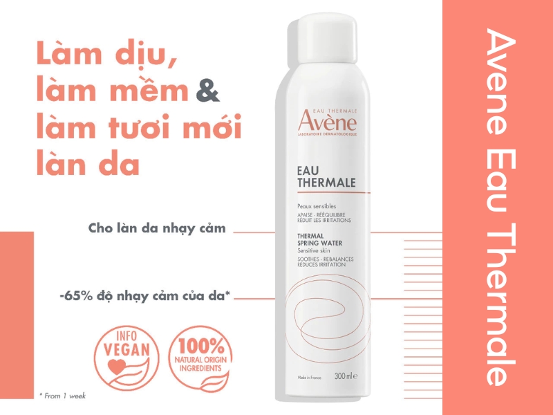 Xịt khoáng cho da khô Avene Thermal Spring Water