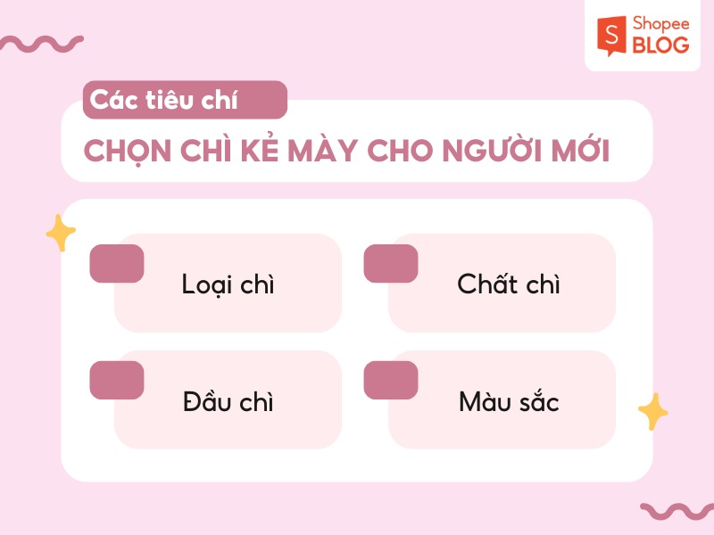 Cách chọn chì kẻ mày cho người mới bắt đầu
