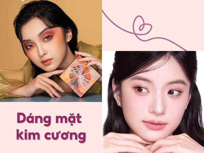dáng mặt kim cương