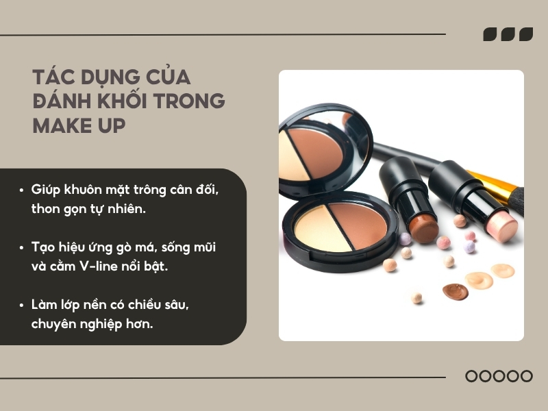 Tạo khối là gì trong make up? 