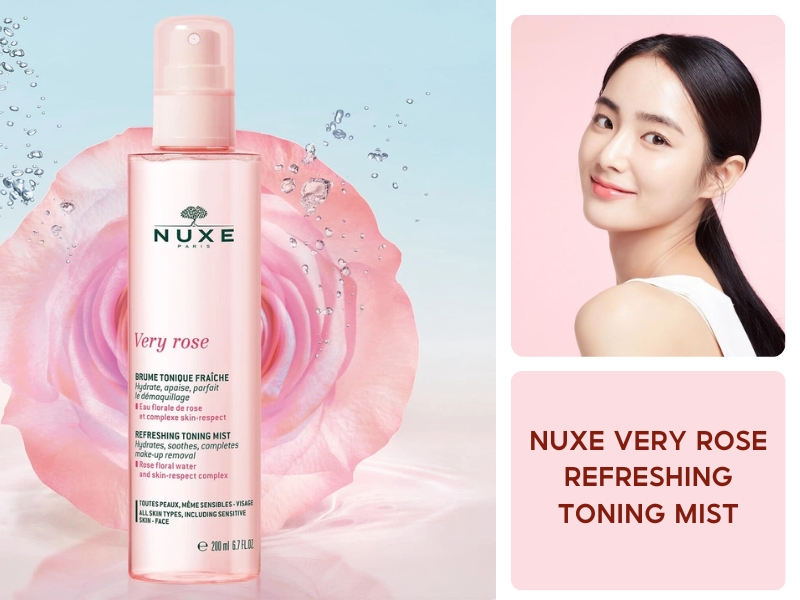 Nuxe Very Rose Refreshing Toning Mist