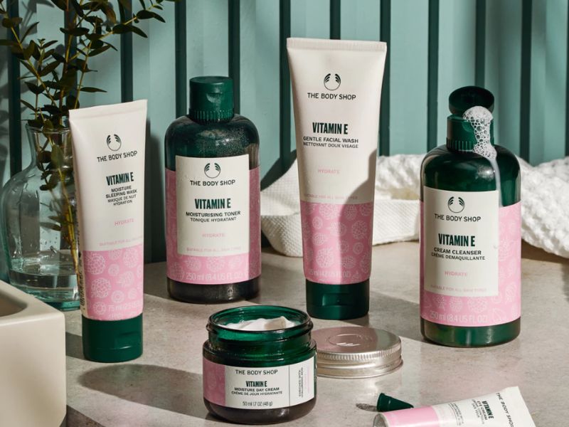 Mỹ phẩm thuần chay The Bodyshop 