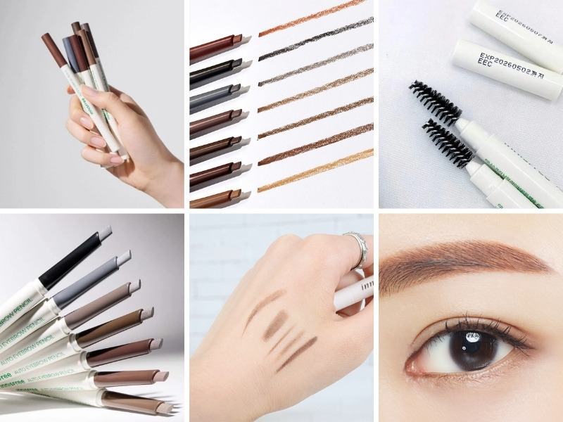 Bút kẻ lông mày INNISFREE Auto Eyebrow Pencil