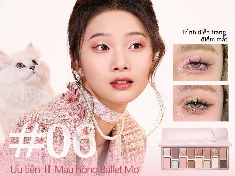 Bảng phấn mắt Cheeryep