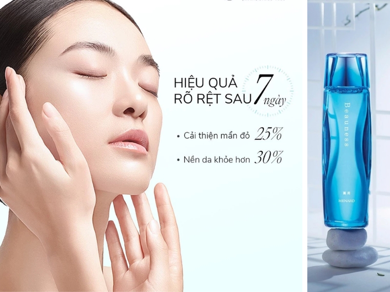 Hiệu quả sau khi sử dụng Menard Beauness