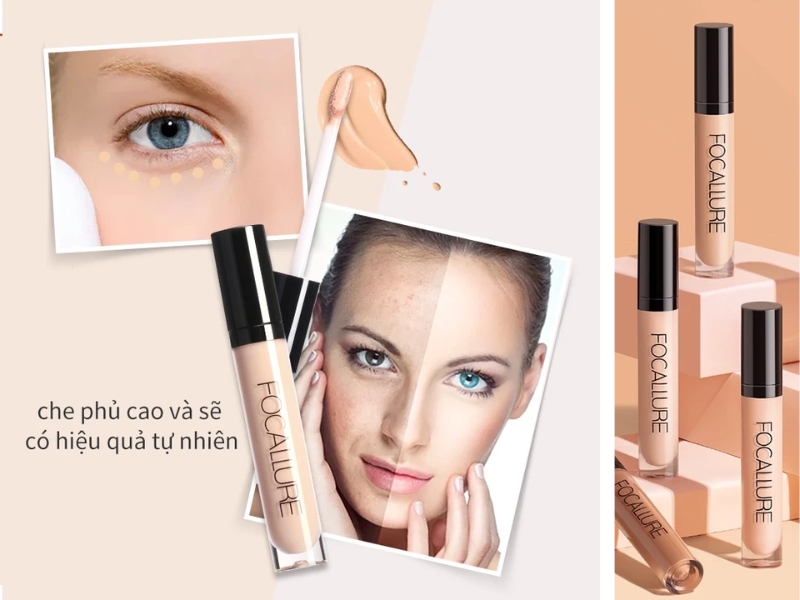 Kem che khuyết điểm Focallure Full Coverage Concealer