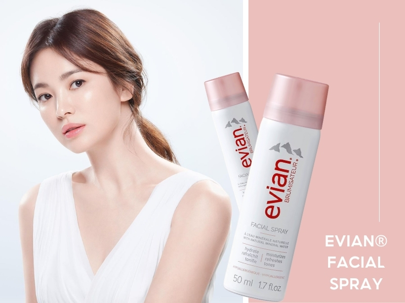 xịt khoáng Evian® Facial Spray