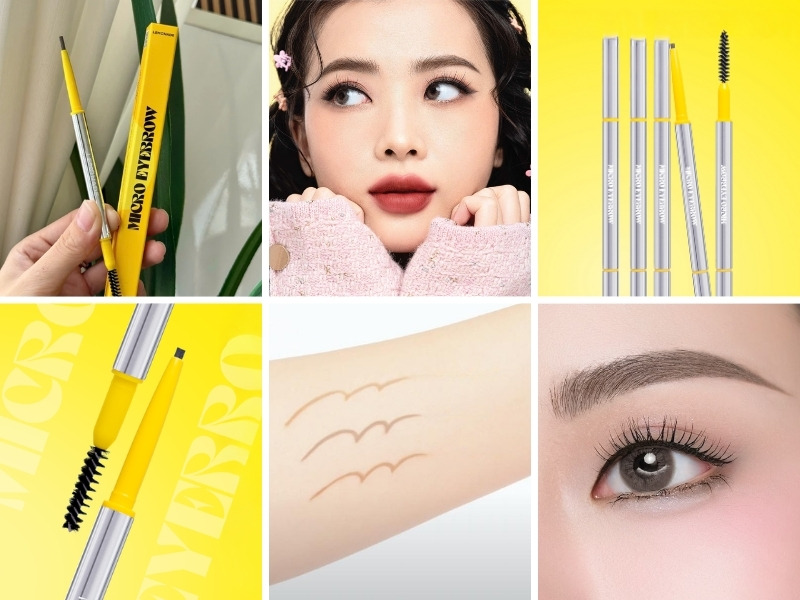 Bút kẻ lông mày Lemonade Micro Eyebrow