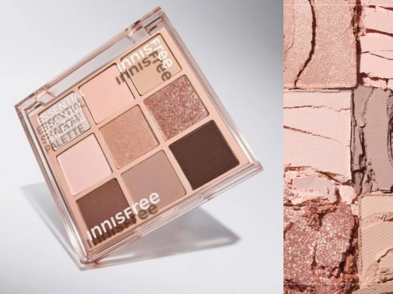 Bảng phấn mắt các màu cơ bản innisfree Essential Shadow Palette