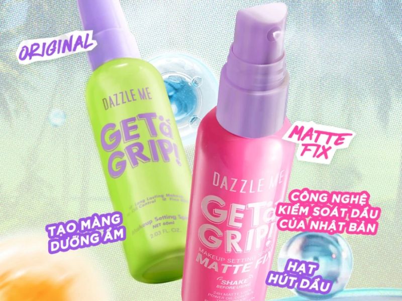 xịt khoá nền DAZZLE ME Get a Grip 