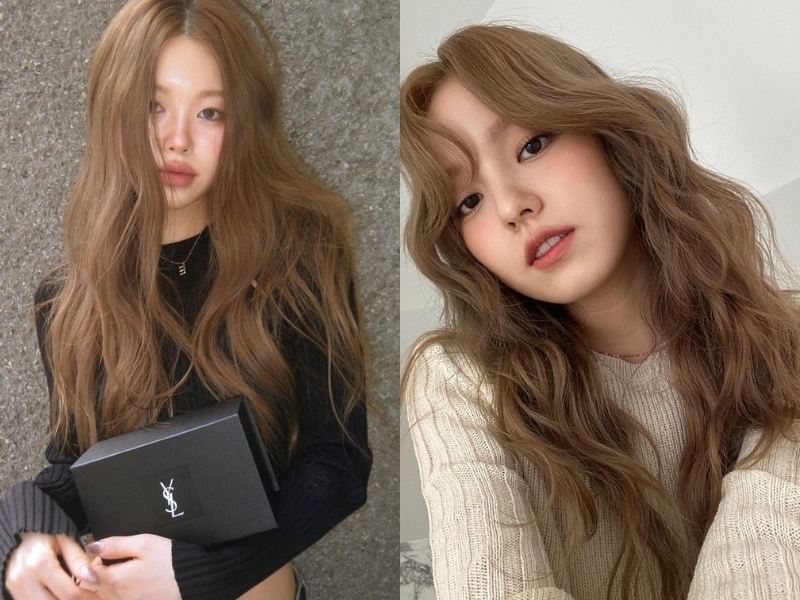 màu nâu tây mật ong