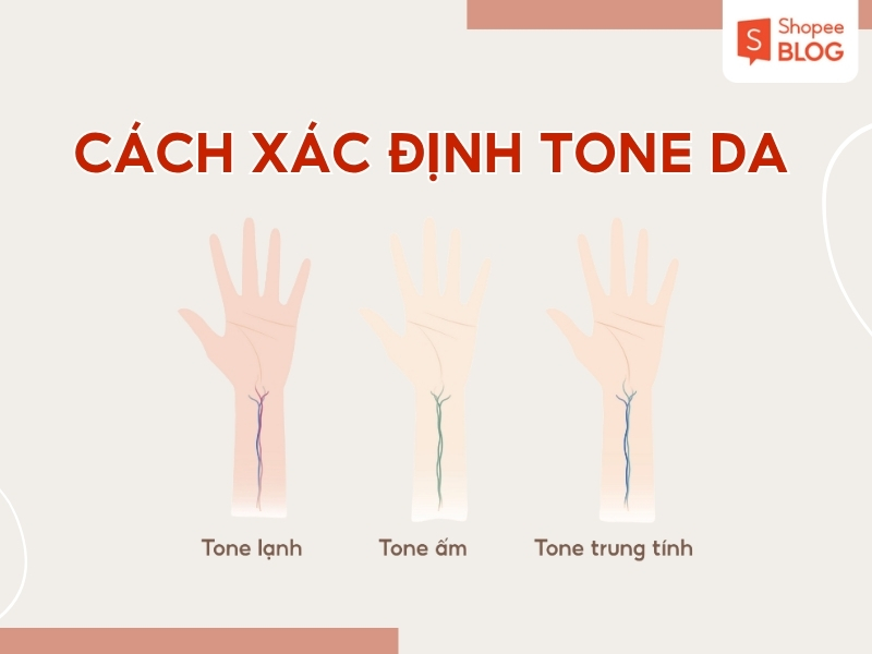 Các xác định các undertone đơn giản nhất