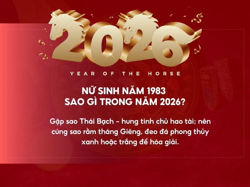 Nữ sinh năm 1983 hợp màu gì