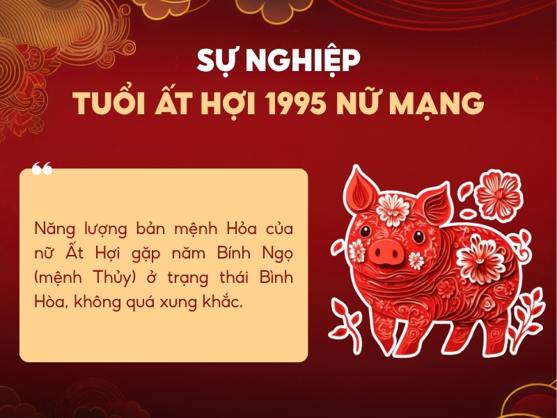 Sự nghiệp tuổi Ất Hợi nữ mạng