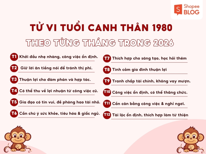 Tổng quan về tử vi cho nữ Canh Thân theo từng tháng trong năm 2026