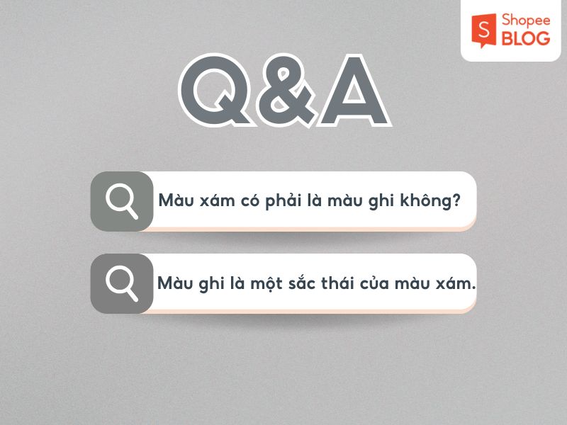Màu xám và màu ghi
