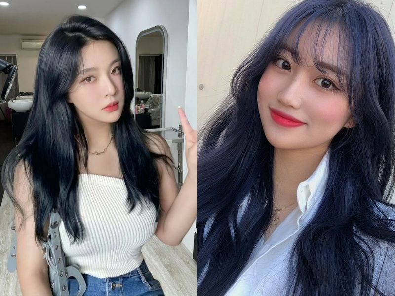  tóc xanh đen nguyên thủy 