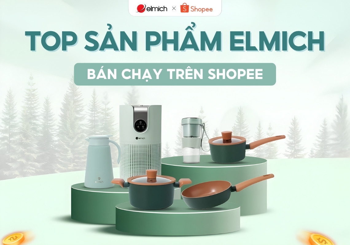 top sản phẩm Elmich bán chạy trên Shopee