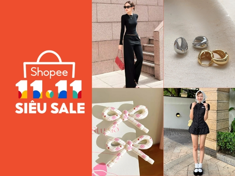 Săn sale Shopee ngày 11.11