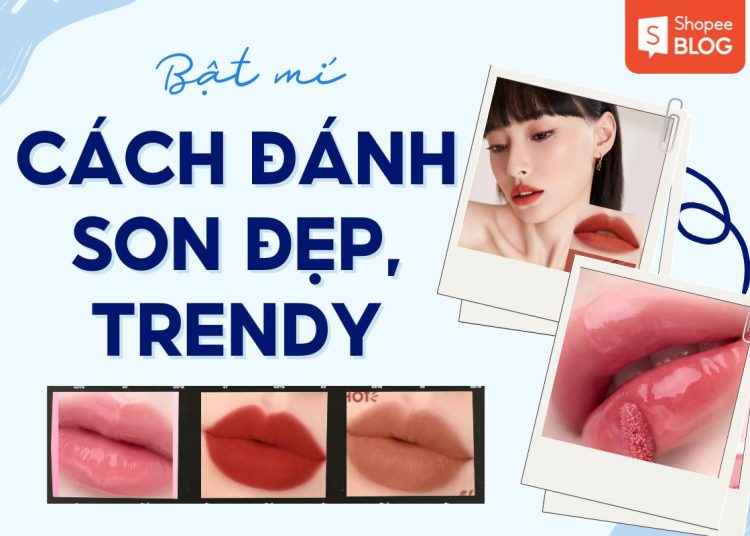 cách đánh son đẹp