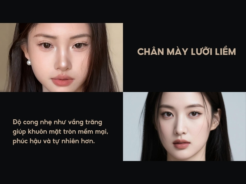 Chân mày lưỡi liềm