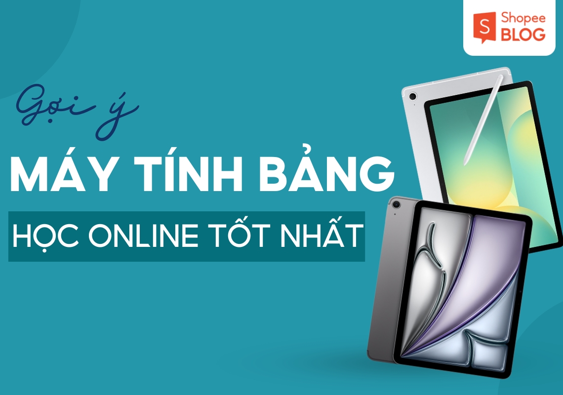 máy tính bảng học online