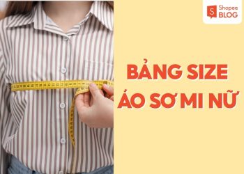 bảng size áo sơ mi nữ