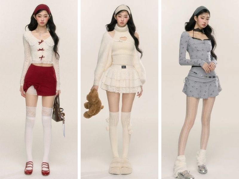 Cách phối đồ cho nữ gầy da vàng