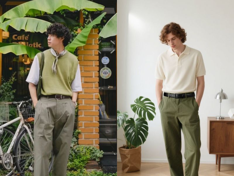 Phối đồ phong cách Casual cho nam