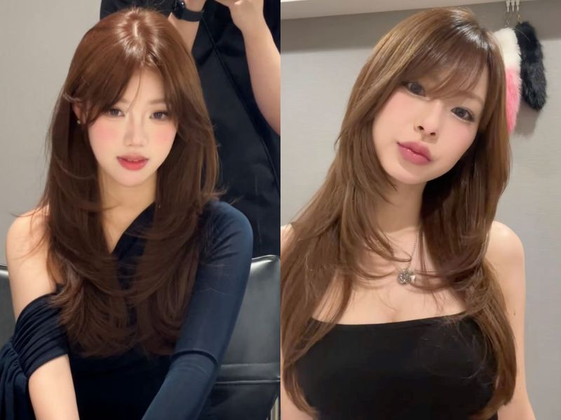 tóc nâu hạt dẻ