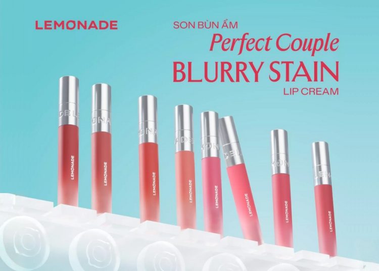 review son bùn ẩm Lemonade Perfect Couple Blurry Stain Lip Cream