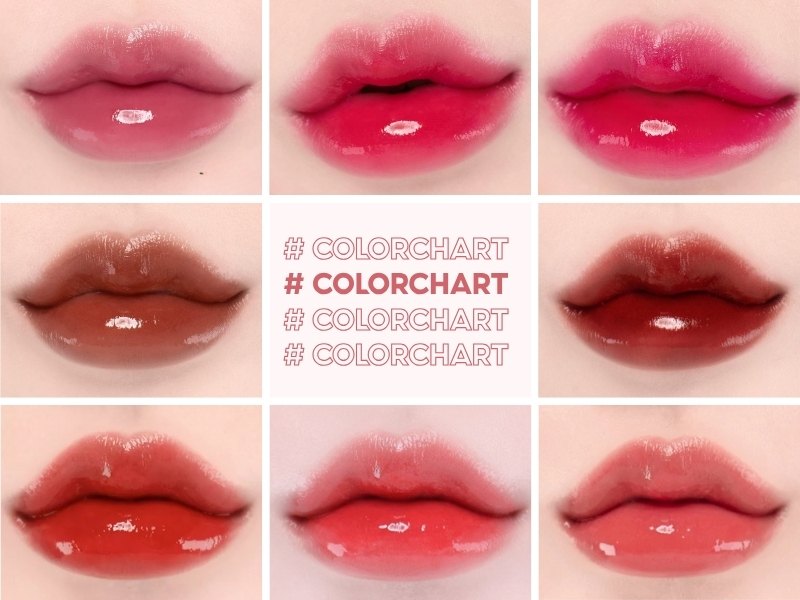 Các màu son phù hợp với da tone lạnh