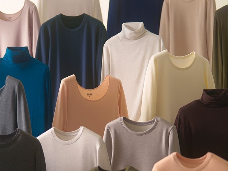 Áo giữ nhiệt heattech của Uniqlo