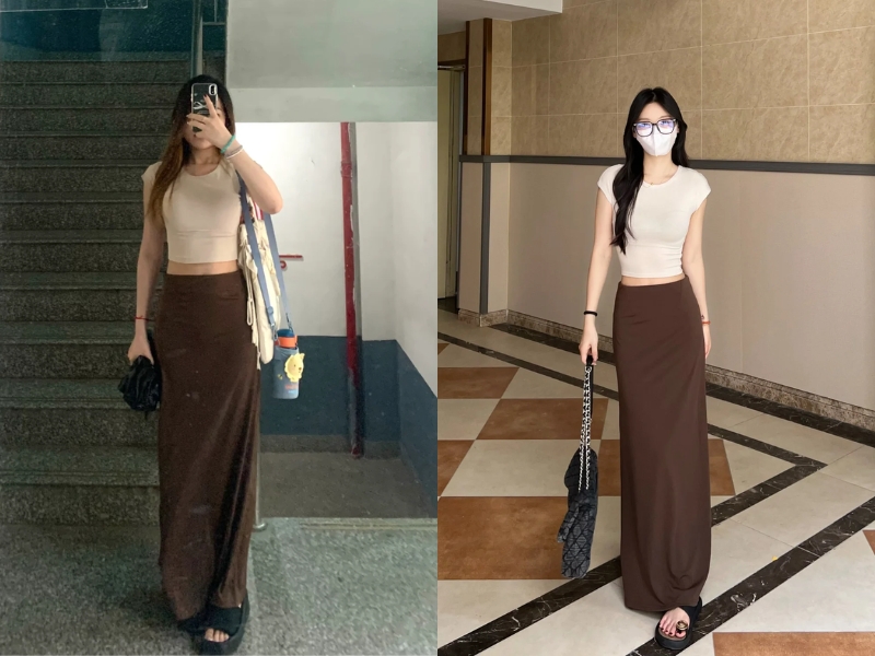 Áo croptop ôm giúp tôn dáng