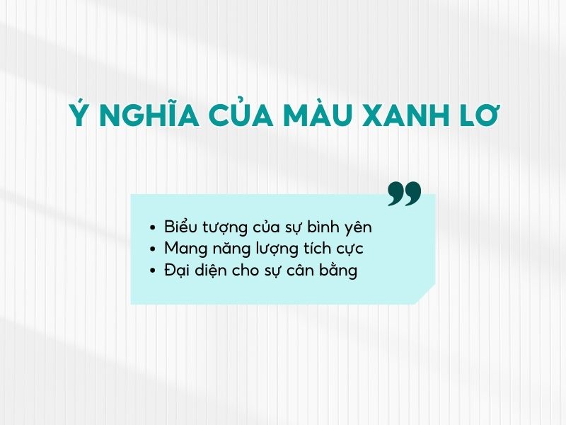 Ý nghĩa của màu xanh lơ trong thời trang