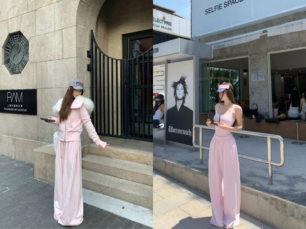 Xu hướng tone-sur-tone  phối hồng và hồng