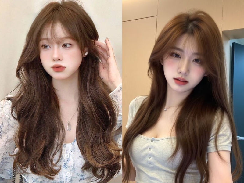  tóc nâu trầm tự nhiên 