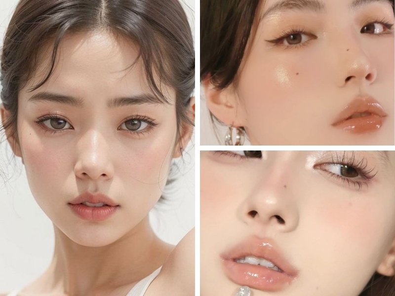 Kiểu trang điểm tone nude ấm cho da tone ấm